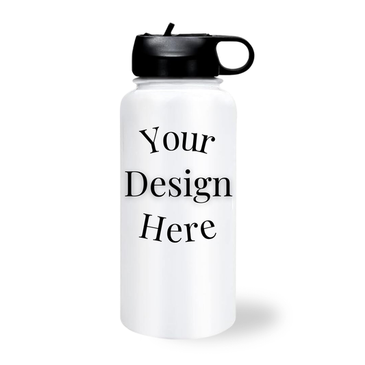 Personalized 32oz Sports Water Bottle