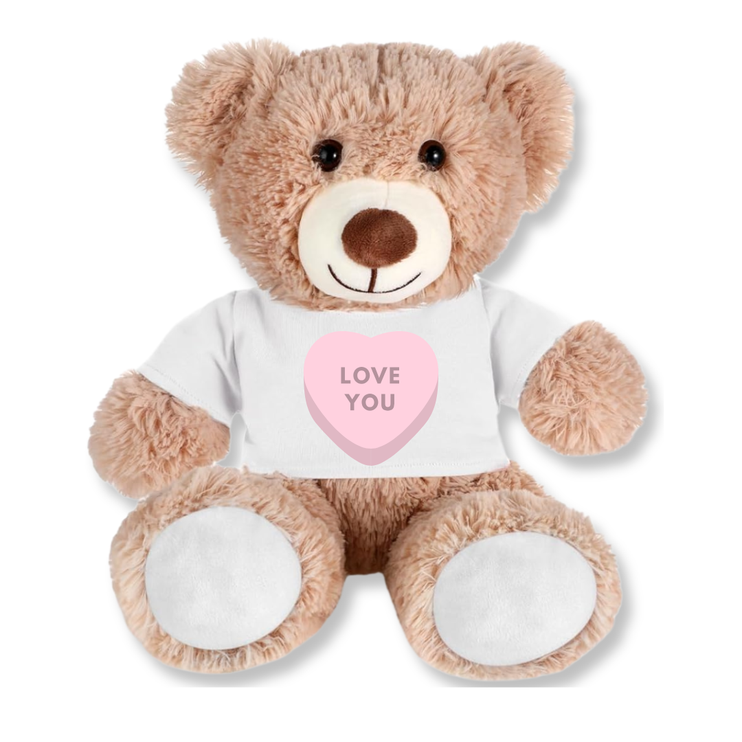 Personalized Valentine's Teddy Bear
