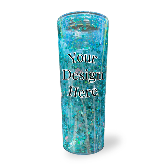 Custom Snow Globe Tumbler