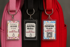 Custom Backpack Safety Tag for Kids – QR Code & NFC Emergency Contact Keychain