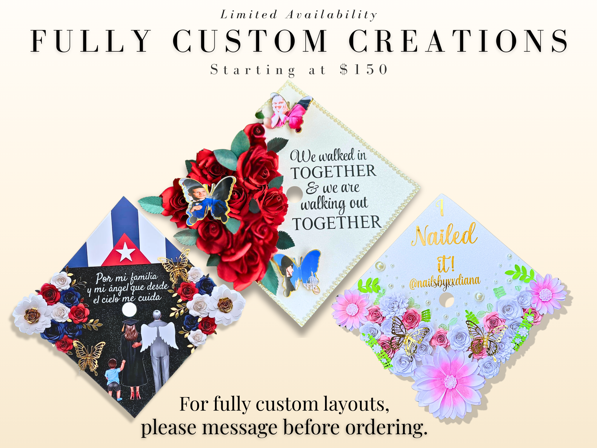 Custom Graduation Cap Topper