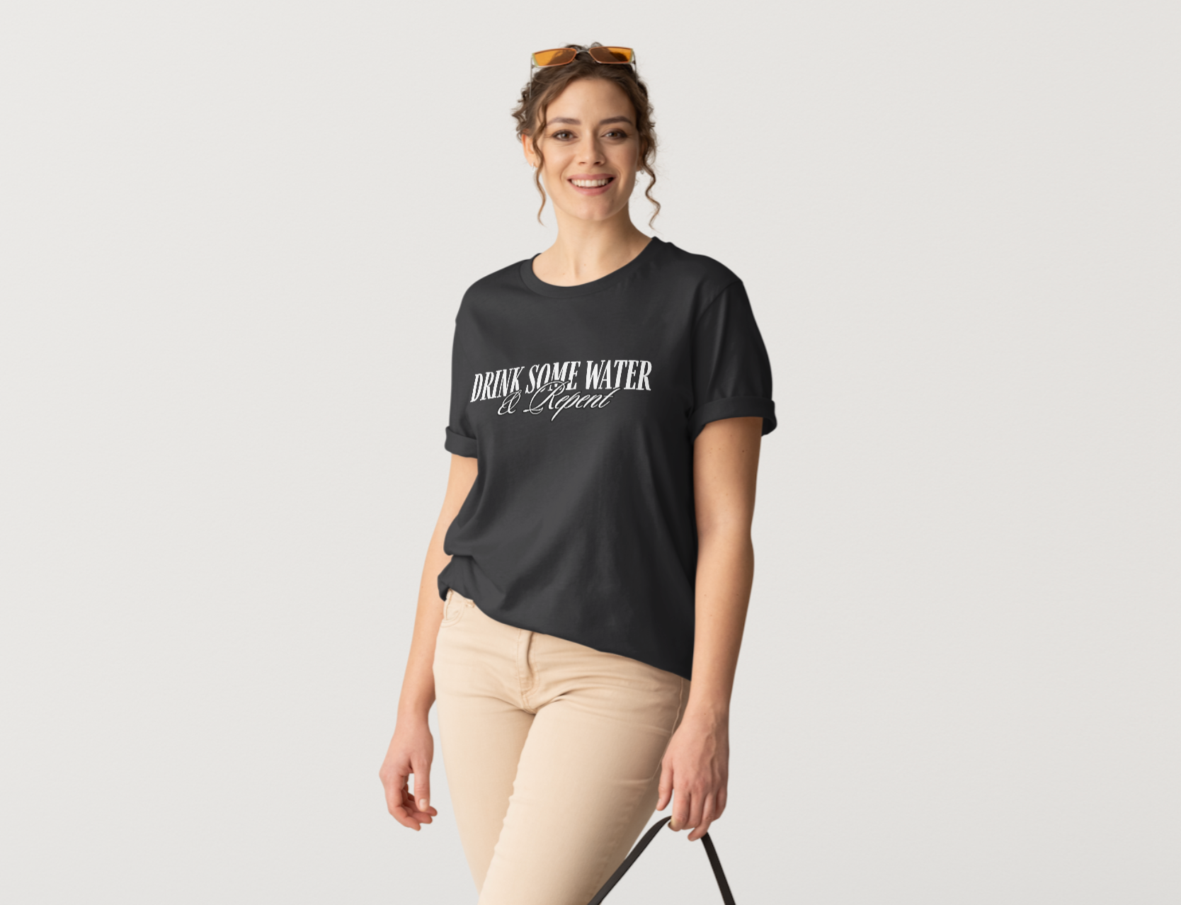 Exclusive: "Drink Some Water & Repent" T-Shirt