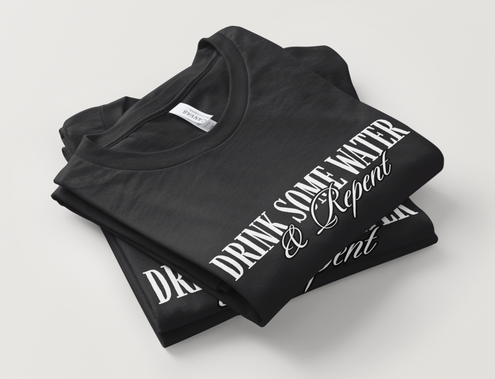 Exclusive: "Drink Some Water & Repent" T-Shirt
