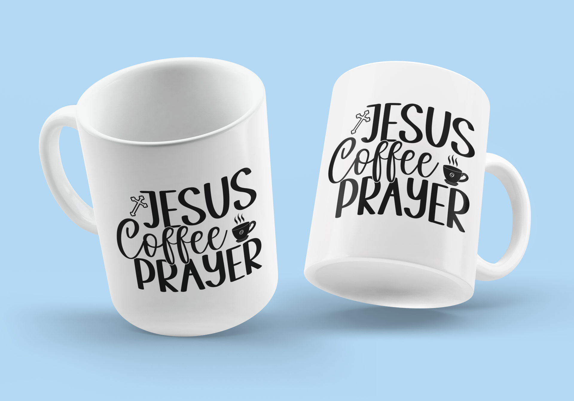 "Jesus, Coffee & Prayer" Mug