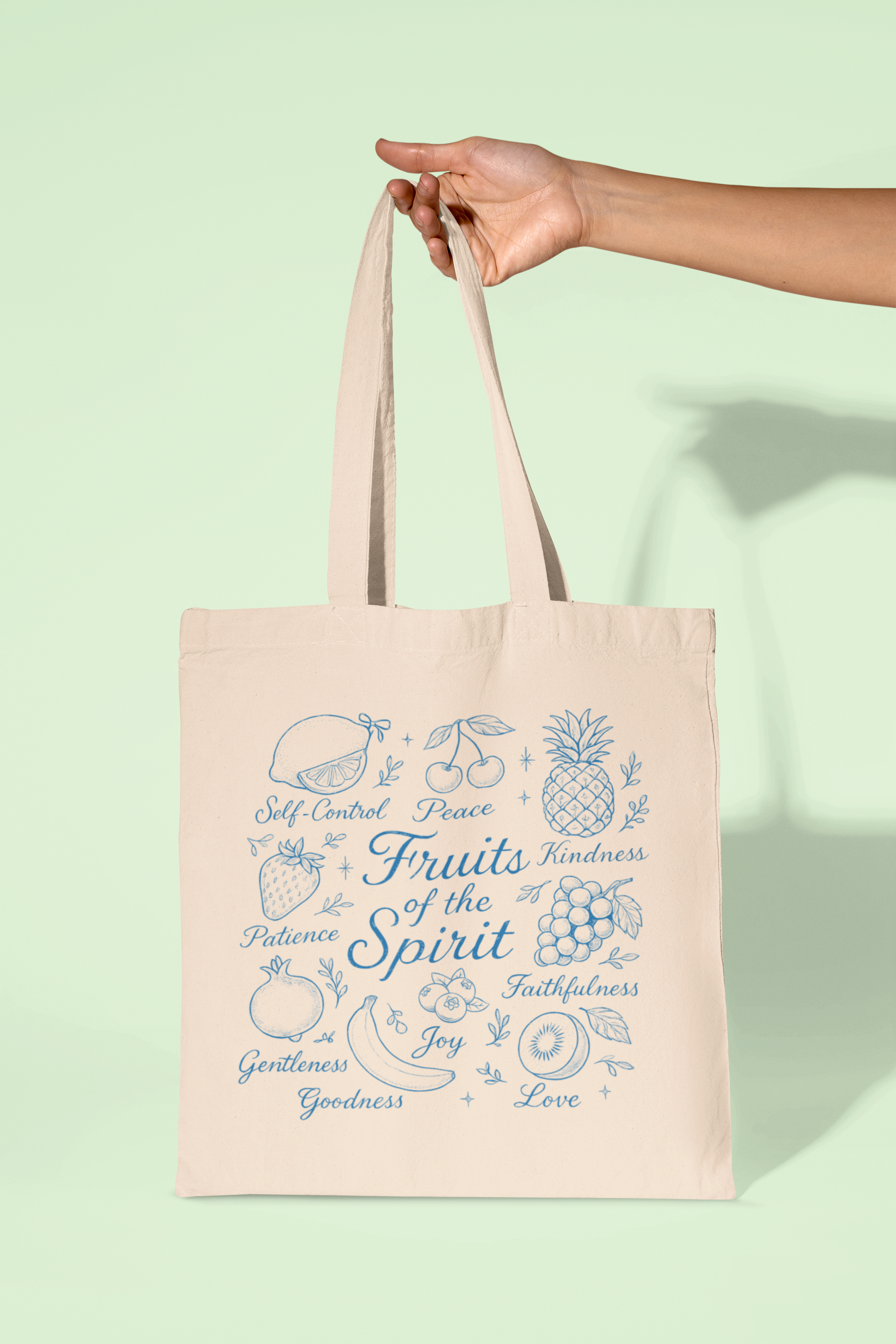 'Fruits of the Spirit" Tote Bag