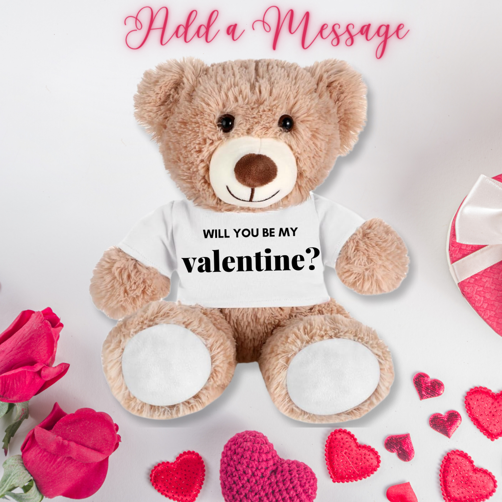 Personalized Valentine's Teddy Bear