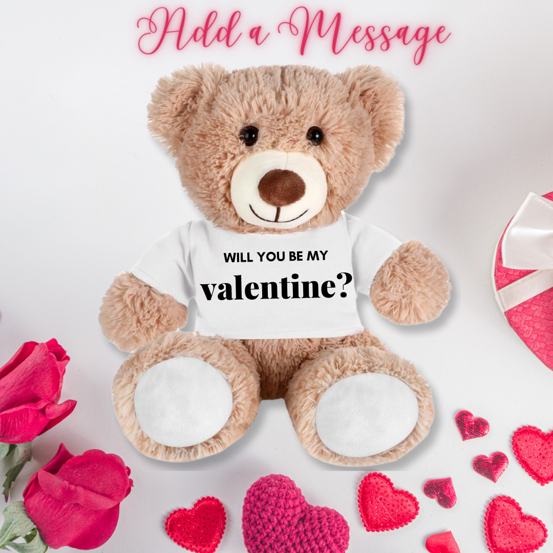 Personalized Valentine's Teddy Bear