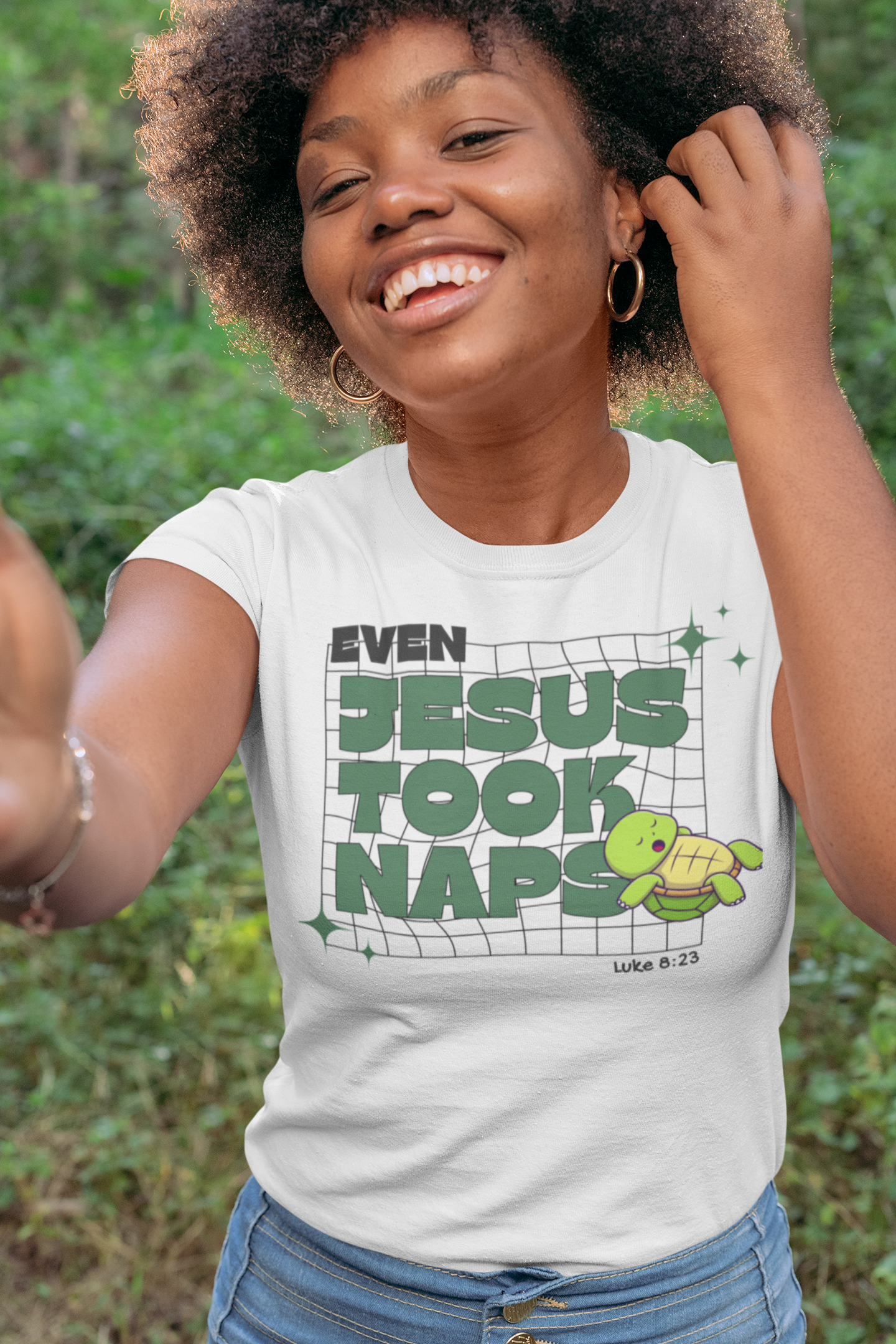 "Even Jesus Took Naps" T-Shirt