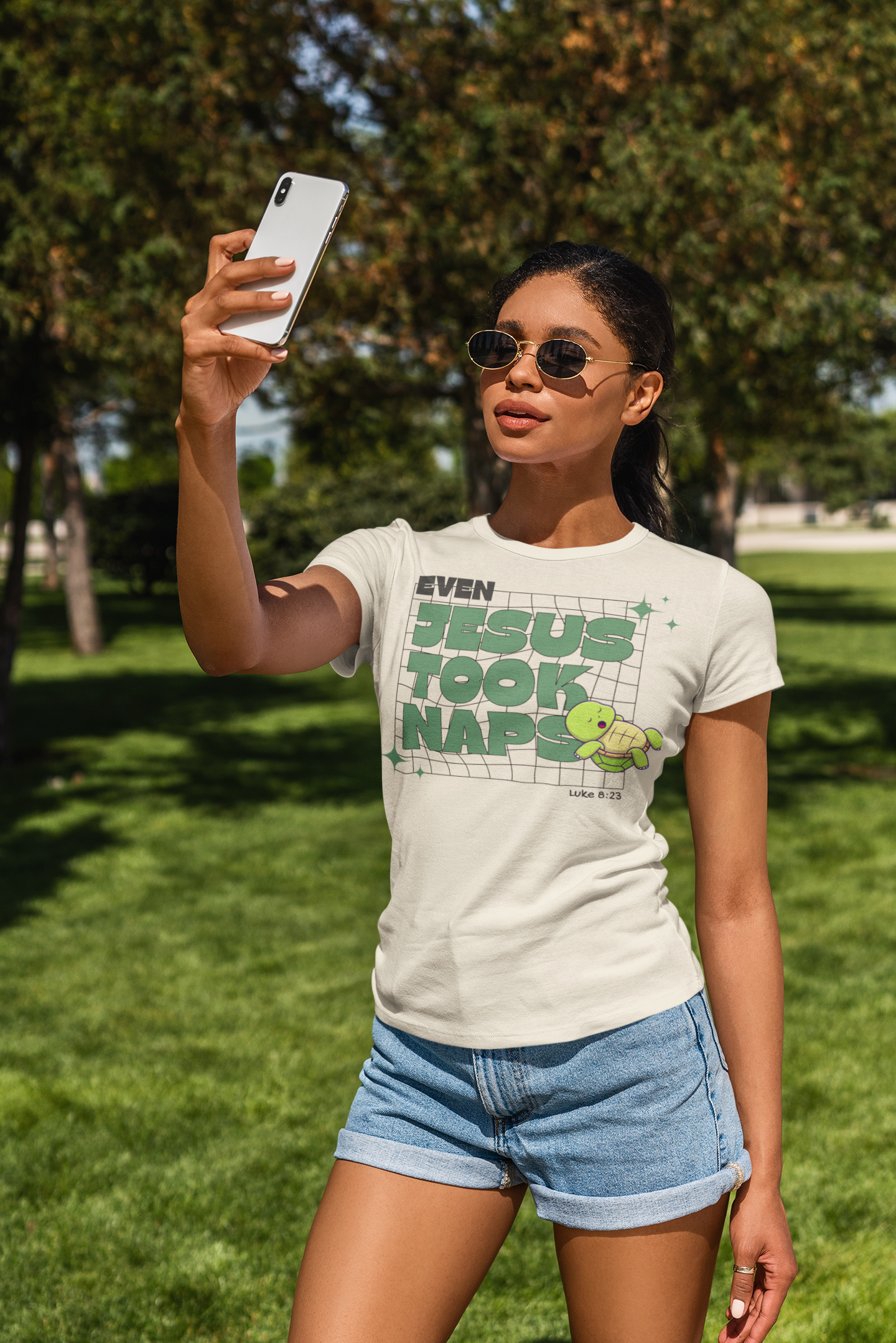 "Even Jesus Took Naps" T-Shirt